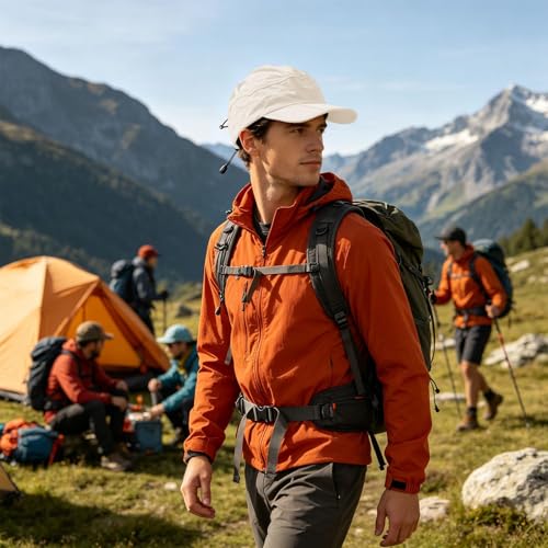 Capeline ouverte pour queue de cheval et chapeau de pêche pliable de sport - 2
