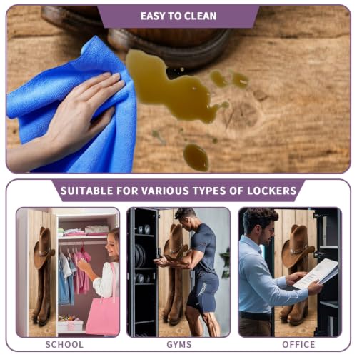 2 Pcs Locker Magnetic Wallpaper Wild West Retro Cowboy Hat Pair Old Leather Boots 12" x 36" Wall Magnetic Sticker Removable Locker Accessories Decor Easy Assembly for Classroom School - Image 6
