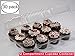 pizety case of 30 plastic cupcake boxes 12 Compartment Cupcake Container 12 Pack Cupcake Containers 12 count Set 30 12 compartment cupcake boxes dozen Cupcake Containers plastic disposable 12 active