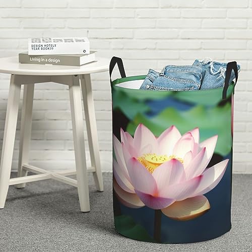 Panier à linge autonome Lotus Flowers pliable et imperméable - 2