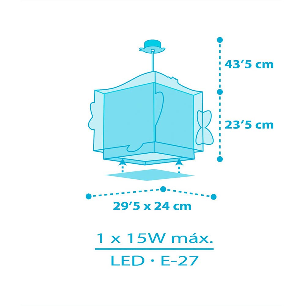 Wandlamp Haai Sharky Shark | Wit-goud
