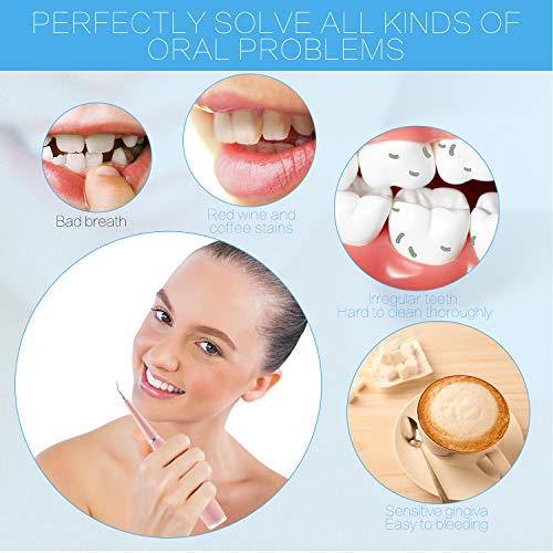 image for MIGVELA Electric Dental Calculus Remover Tool Kit with 5 Adjustable Mo