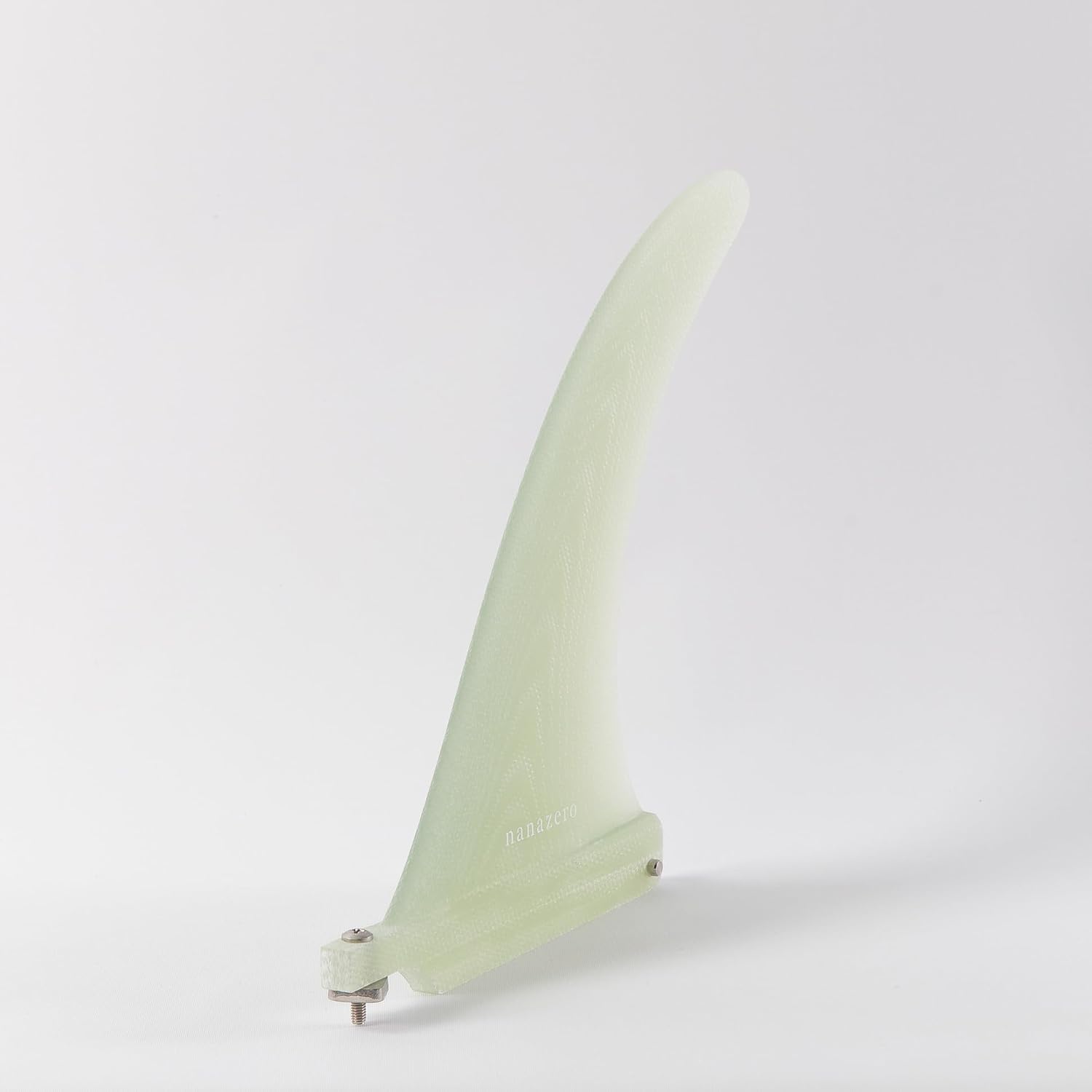 nanazero Fiberglass Center fin All Round 7"/8"/9"/10" - Surfboard Single Center fins, Longboard, Midlength