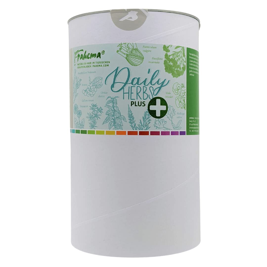 pahema Daily Herbs Plus mit Seealge für Hunde & Katzen – 100% Natur (500 g) | 10 ausgewählte Bio-Kräuter · mit Seealge & Pflanzenstoffen · natürliche Ergänzung für Vitalität, Fell & Wohlbefinden