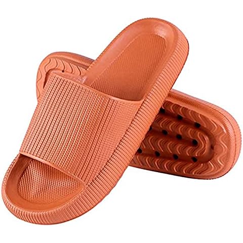 MIAOZHANG Fashion Slippers Women Thick Platform Indoor Bathroom Slipper Soft EVA Anti-Slip Home Floor Slides Ladies Summer Shoes Men Cover