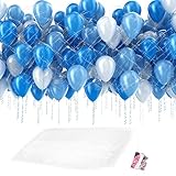 Winmist Glimpse 16ft Balloon Drop Bag with Pull Cord Large Balloon Bags for Transport New Years Drop Net for Ceiling Release Birthday Graduation Celebration Gender Reveal Party Supplies