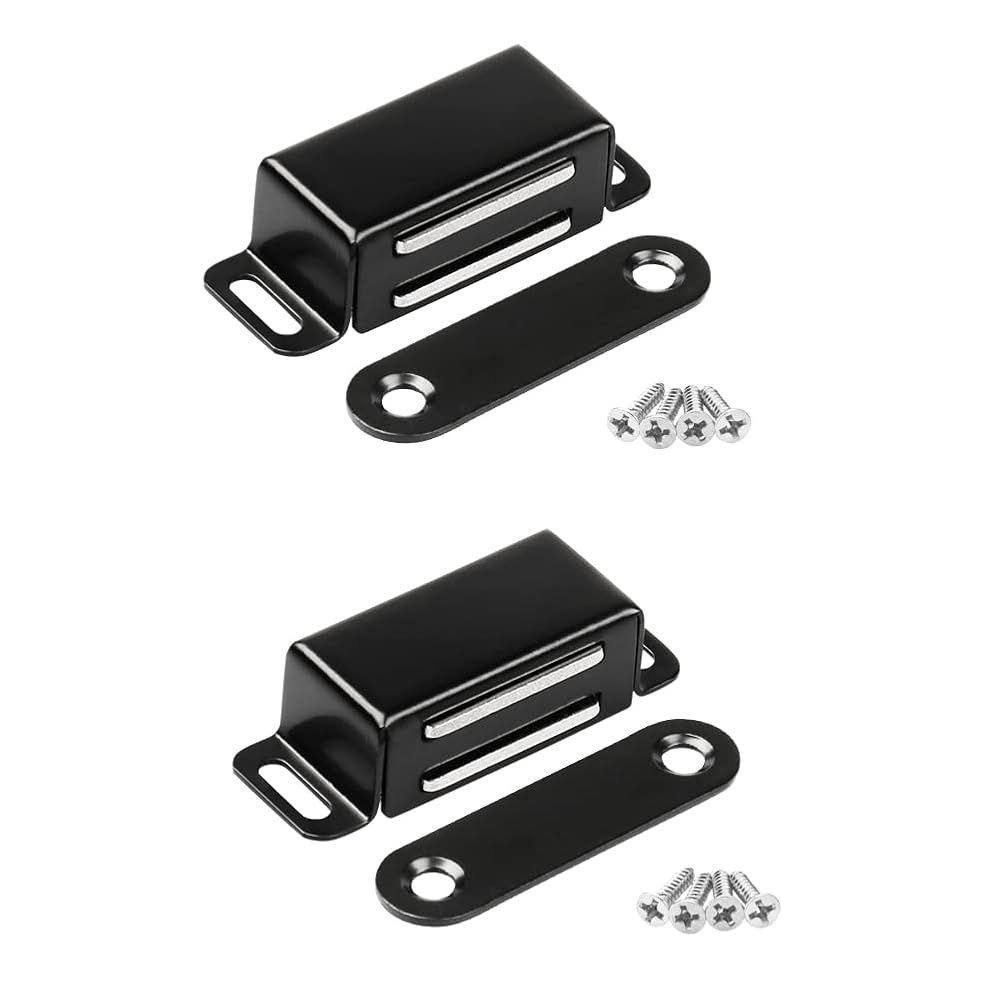 Onarway Magnetic Door Catch 40 Lbs Pull Strong Magnet Cabinet Latches Magnetic Hardware