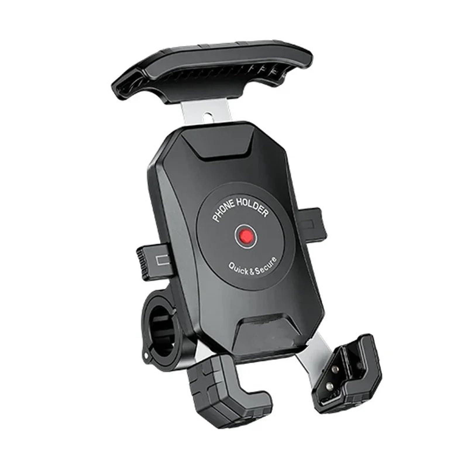 Support Telephone Velo Support Téléphone GPS Vélo Moto Clip Support Téléphone Portable pour Moto Support Antidérapant Support Antichoc Telephone Moto Rotation