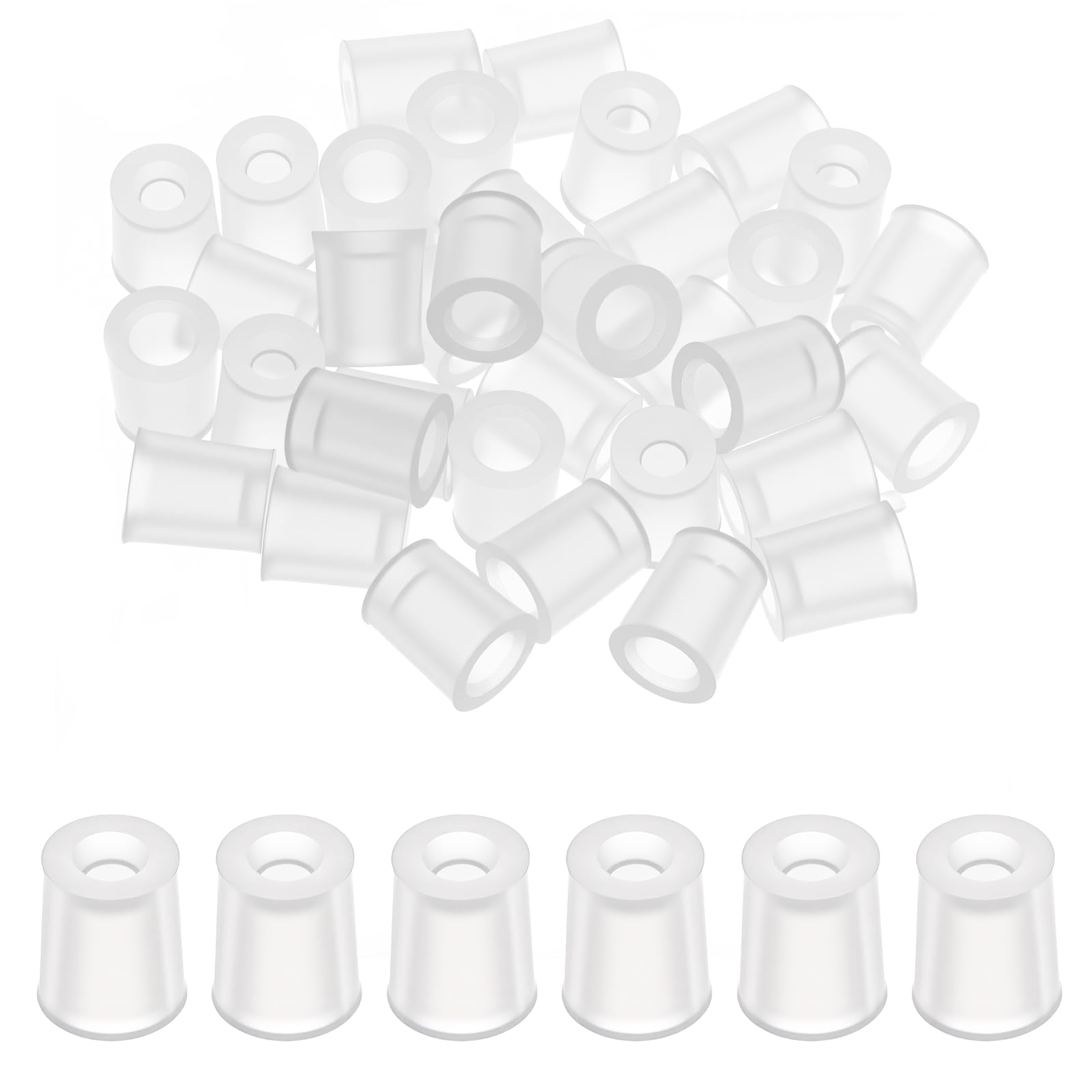 100 pcs perfume dispenser pump converters perfume extraction plastic adapters syrin- pump without syrin cosmetic dispenser transfer tool for travel refillable atomizers spray bottle