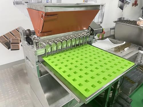 Versátil equipo comercial de caramelos: gomitas automáticas, duras, gelatinas, chocolate, caramelos con alta salida, alarma de fallos y fácil funcionamiento