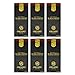 6 Boxes Organo Gold Gourmet Black Coffee - 180 Sachets