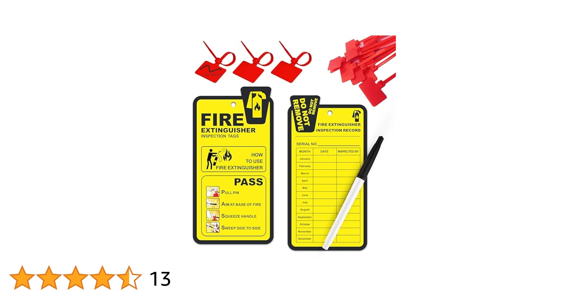 amazon-com-fire-extinguisher-inspection-tags-25-pack-yearly-monthly-tags-for-maintenance-record-osha-approved-tearproof-waterproof-industrial-scientific for Fire Extinguisher Inspection Tags Printable Free Amazon.com: Fire Extinguisher Inspection Tags - 25 Pack Yearly Monthly Tags for Maintenance Record, OSHA Approved Tearproof Waterproof : Industrial & Scientific for Fire Extinguisher Inspection Tags Printable Free