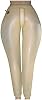 Transparent Inflatable Sexy Latex Legging with Zipper Rubber Pants Trousers,Transparent,4X-Large