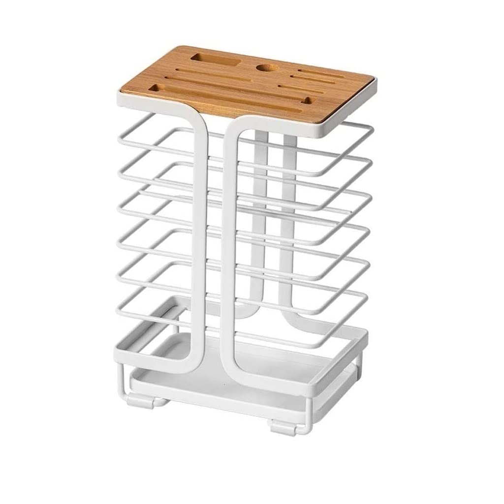 Bloc à couteaux creux créatif et support 8 trous pour le rangement de couteaux