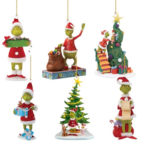 MEZHEN Grinch Weihnachten Deko Grinch Weihnachtsbaum Deko...