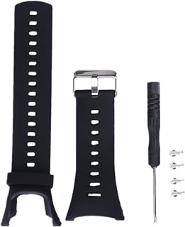 Strap for Suunto Ambit 2/Ambit 2S/Ambit 2R/Ambit 2 Sapphire, Silicone Replacement Watch Band Sport Strap for Suunto Ambit 3 Peak/Ambit 3 Run