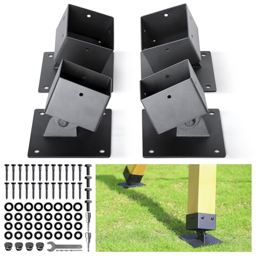 WOCEPU 4-Pack Heavy Duty Brackets