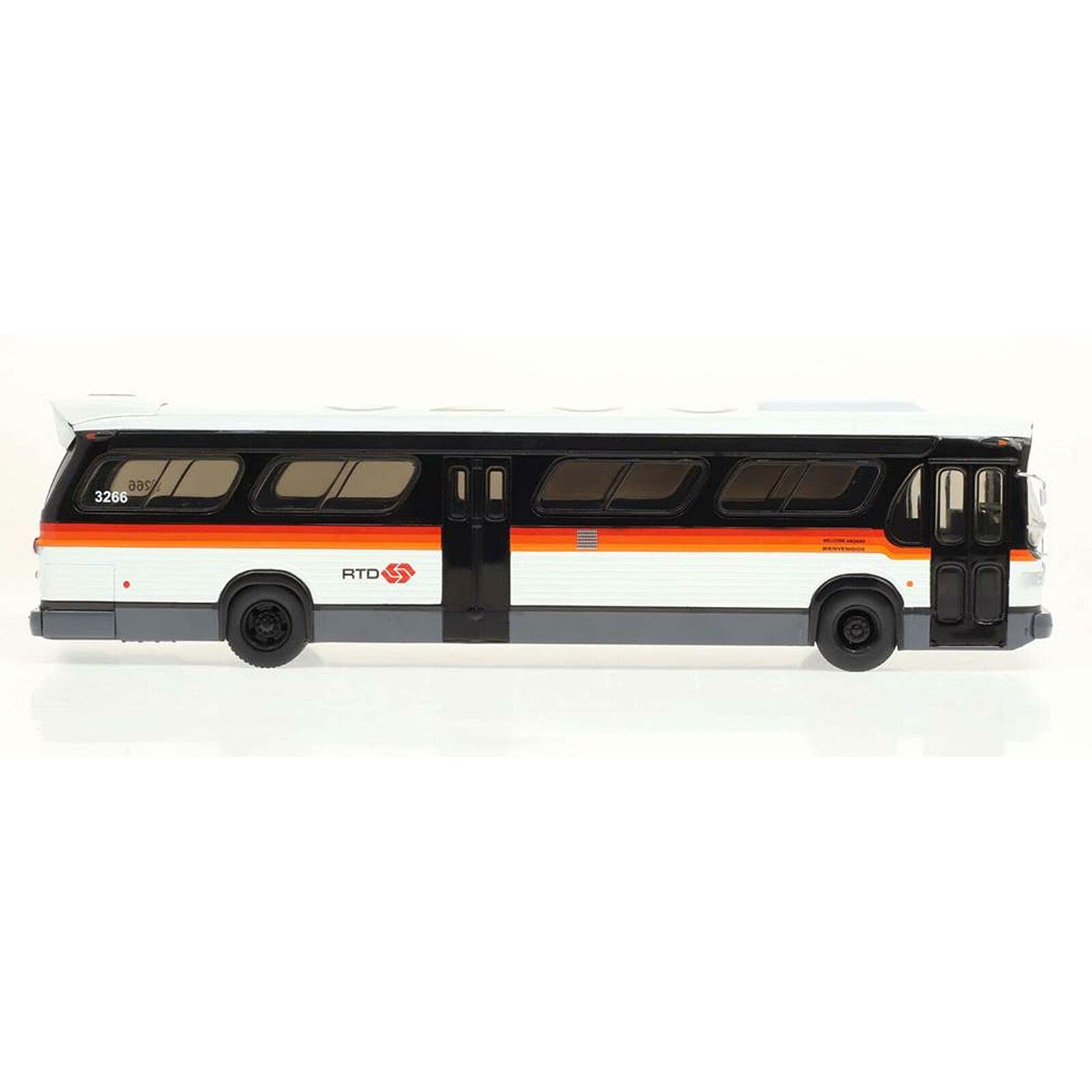 IXO IXOBUS013 - GMC Nouveau Look Fishbowl vert / perle - 1969 1/43
