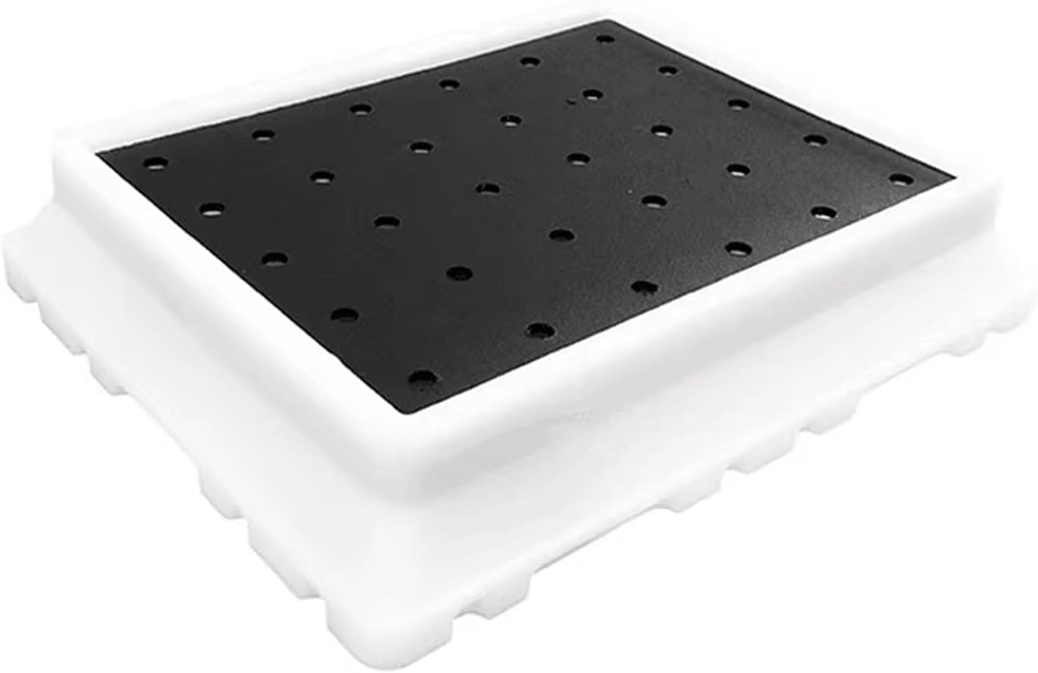 Spill Containment Platform, 11L Capacity, Modular Kitchen Factory Garage Laboratory Spill Platform Pallets, Cups Bottles Labware Hazardous Storage Leakproof Tray