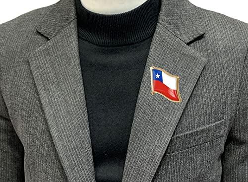 Image of vmcoatdu Country Flag Pin Badge International Travel Brooch Metal Alloy Souvenir Pin for Hat Clothes Backpack
