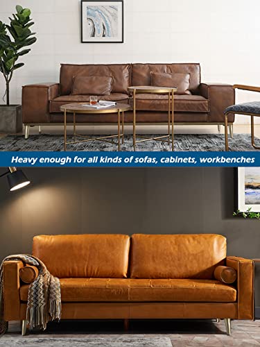 Benbuoo 5.5 Inch Metal Furniture Legs Brushed Brass Couch Cabinet Legs Bronze Golden Heavy Duty For Sofa Chair Armchair, Recliner Tv Stand Dresser Table #TOP4