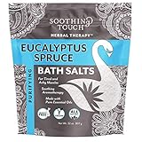 Soothing Touch W67369ES32 Bath Salts Eucalyptus Spruce, 32-Ounce