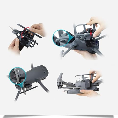 Miniatura 7 de CHICHIYANG Dispositivo de liberación rápida del lanzamiento de la gota del transporte sistema Airdrop para DJI Mavic 3, accesorios del lanzador de