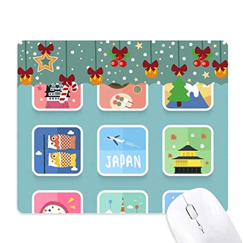 Alfombrilla de ratón de Navidad con estilo japonés, el regalo ideal de oficina