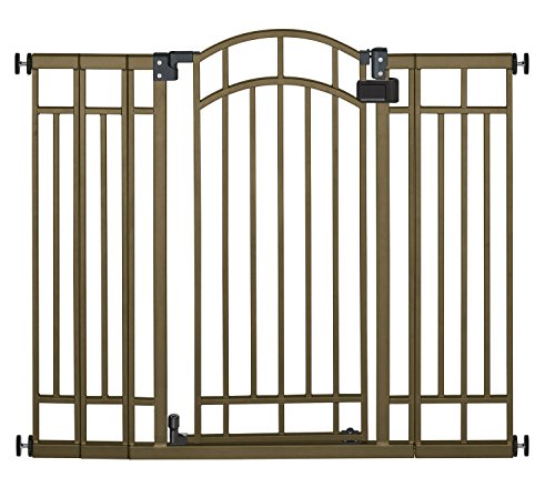 Summer Multi-Use Deco Extra Tall Walk-Thru Gate, Bronze (28.5 - 48 Inch)