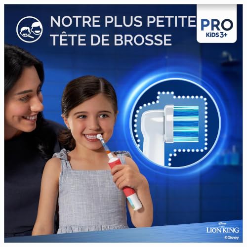 Oral B PRO Kids 3+ The Lion King brosse à dents électrique avec étui pour enfant 1 pcs - vue 9