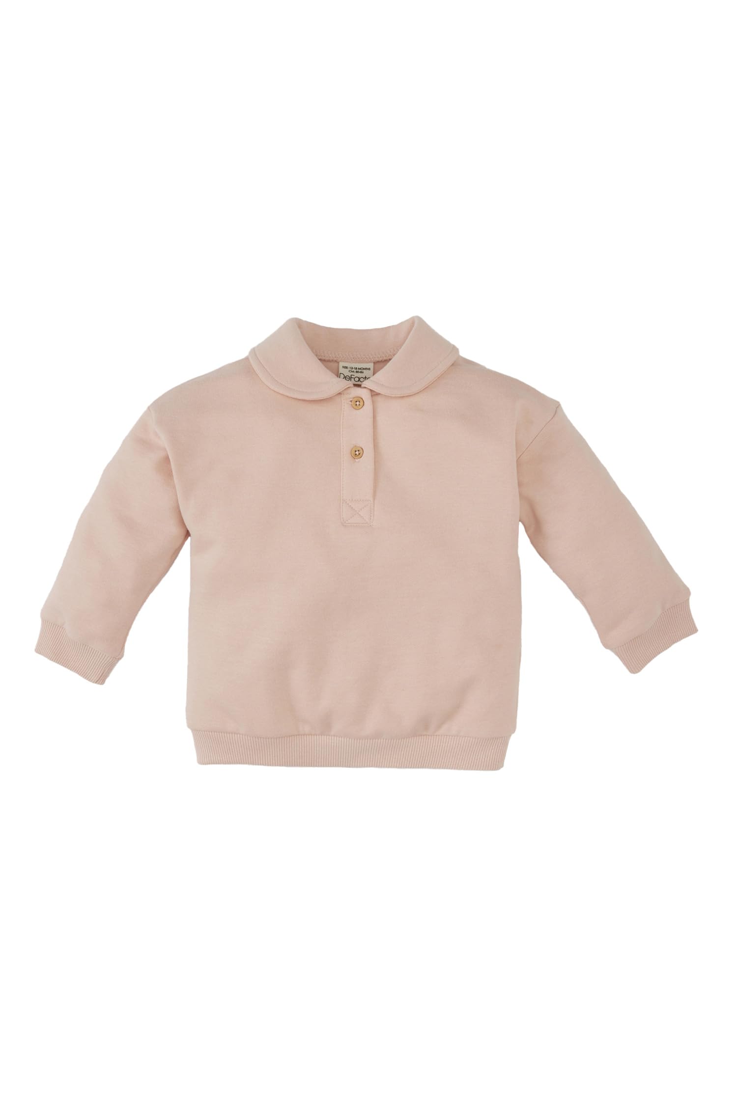 Pull pour petite fille rose et joli pull pour bébé à manches longues DeFacto