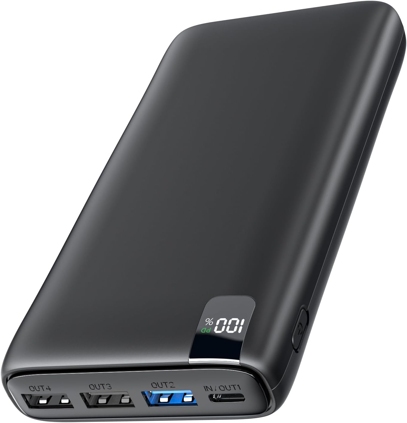 Batterie Externe USB-C Batterie Externe Magnétique 26800mAh - Charge Sans Fil & USB-C - Pour IPhone & Android - Gris Batterie Externe Magnetique