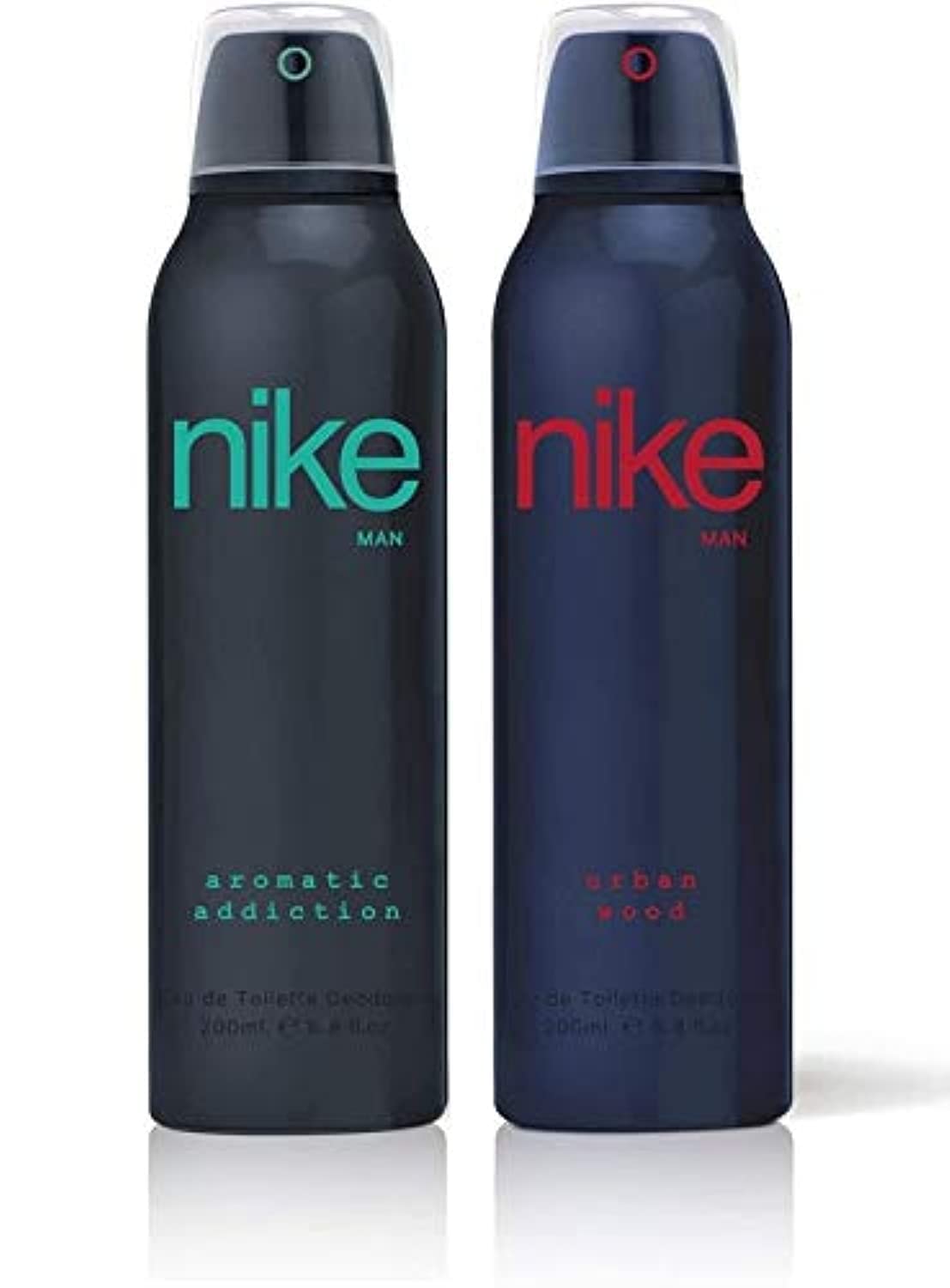 Nike Men Man Fresh Scent Deodorant Spray (Aromatic Addiction/Urban Wood), 200 Ml, Pack Of 2-image-8