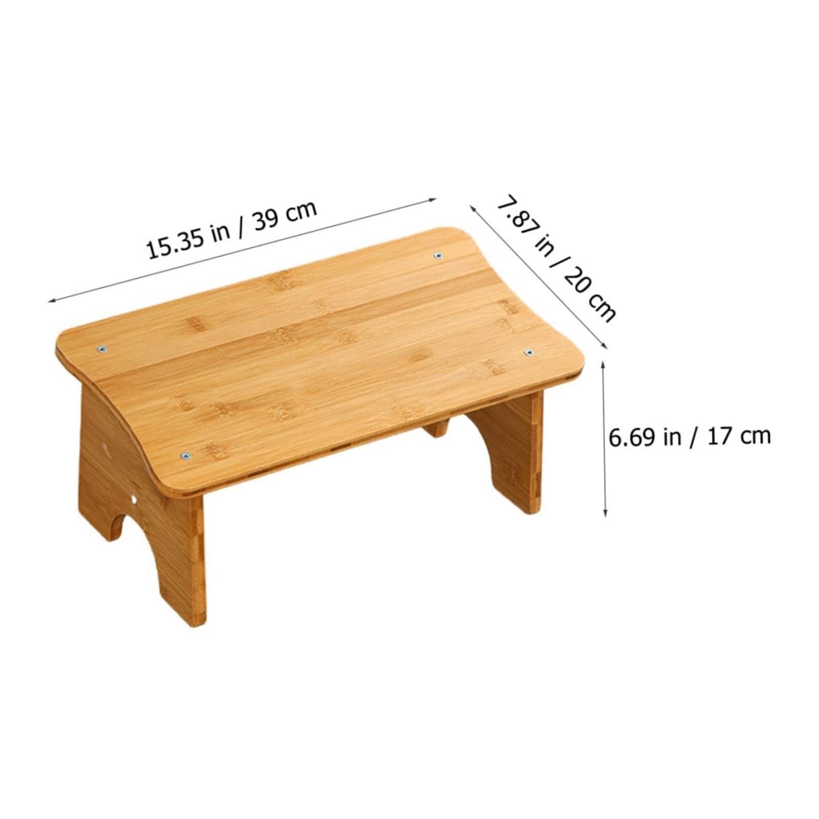 Taburete de pie for Escritorio Taburete de Madera Escalera