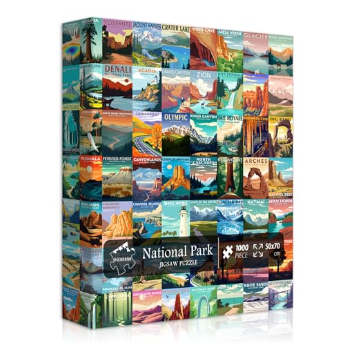National Parks Puzzle for Adults 1000 Pieces