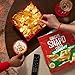 Cheez-It Snap'd Cheese Cracker Chips, Thin Crisps, Extra Crunchy, Sharp White Cheddar (6 Bags)