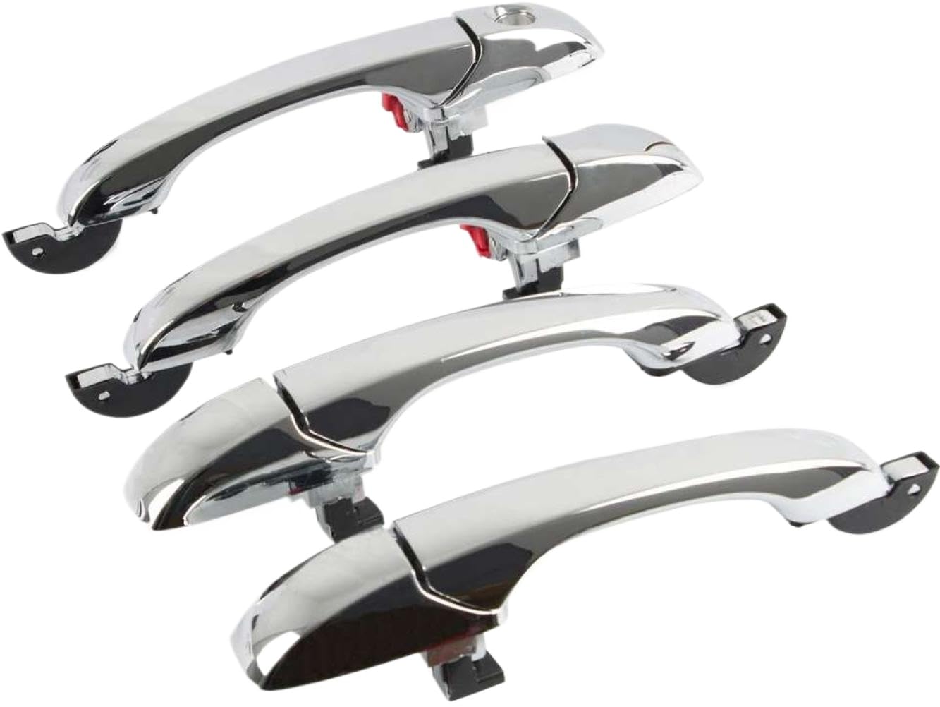 Uwrhyaxdg Onecolor Exterior Door Handle Set Compatible With Dodge 300 300C Charger 2005-2010 Replace Ch1310142 5065801Ag 4589009Ah
