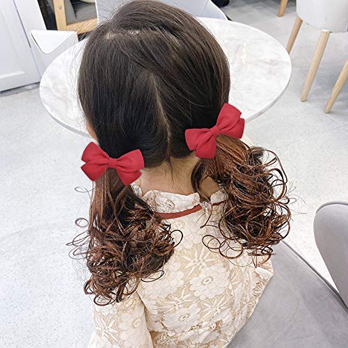 Choicbaby 20Pcs In Pairs Baby Girl Hair Bows Clips Barrettes Fully Lined Alligator Clip Hair Accessories For Little Girls Toddler Kids Children thumb #6