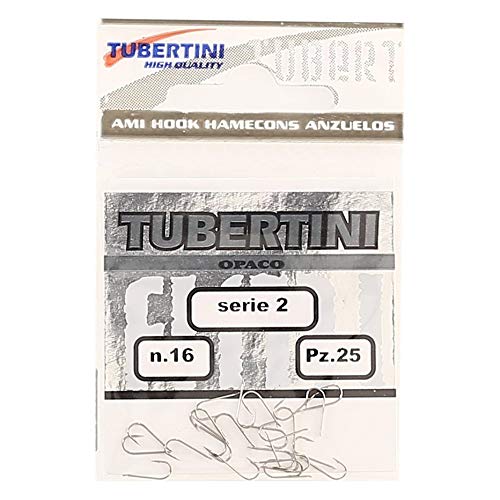 Tubertini Ami Con Paletta da Pesca Hooks Series 2 Special Matt 16 Amo per Mare Trota Lago Fiume Surfcasting