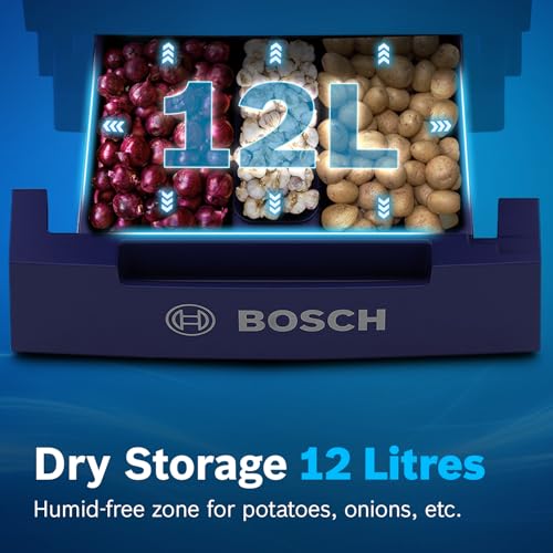 Bosch 226 L, 3 star, Direct-Cool Single Door Refrigerator | 18 Hrs Cooling Retention | 2.5X Faster Cooling | Spacious Multi Box | Delicate Crisper for Soft Veggies (2026 model, CST22U13AI, Dark Lake) 9 51FnHOAhdDL