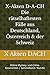 Produktbild X-Akten D-A-CH Die rätselhaftesten Fälle aus Deutschland, Österreich & der Schweiz: Wahre Mystery- und Crime-Geschichten | Sammelband / Bundle
