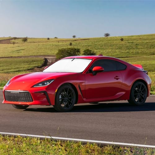 Sunshade for GR86 Windshield Sun Shade Fit Toyota 86 2017-2021 Toyota GR86 2022-2023/Subaru BRZ/2016 Scion FR-S FRS Accessories Windshield Cover Front Window Shield Sun Visor Protector Block UV