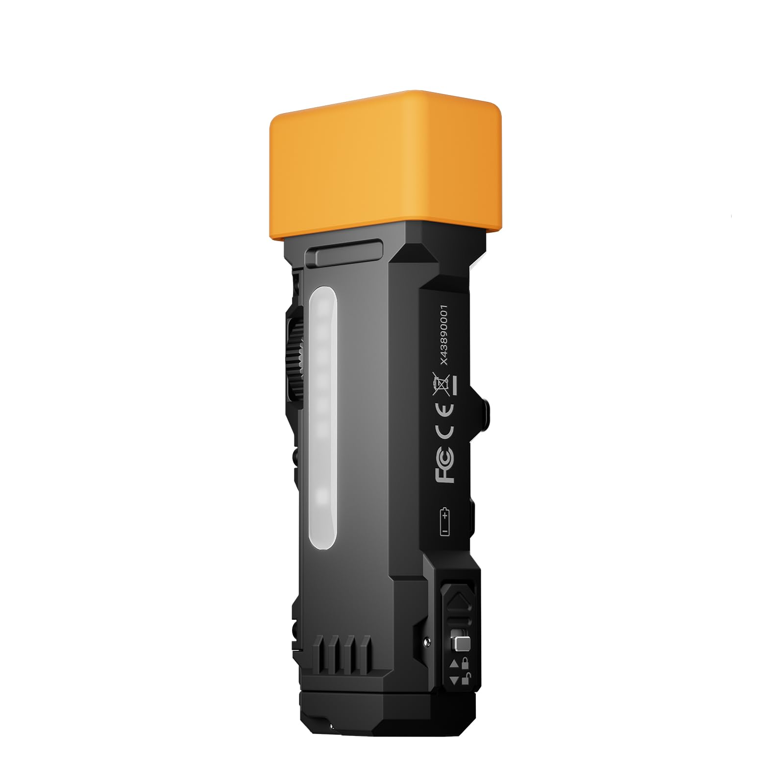 WUBEN AC3 Flashlight Diffuser Durable, Lamp Caps for X2Pro/X4 Flashlight, for Camping, Emergencies and Outdoor (Orange)-image-3