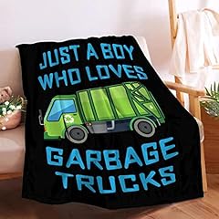 Boy Who Loves Garbage Trucks