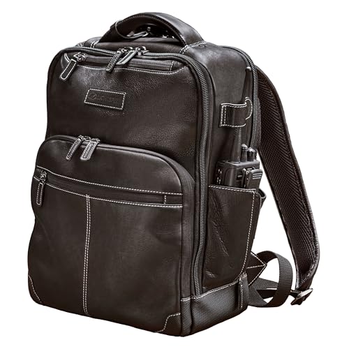 Lightspeed Aviation Duke Flight Bag Leather Pilot Backpack