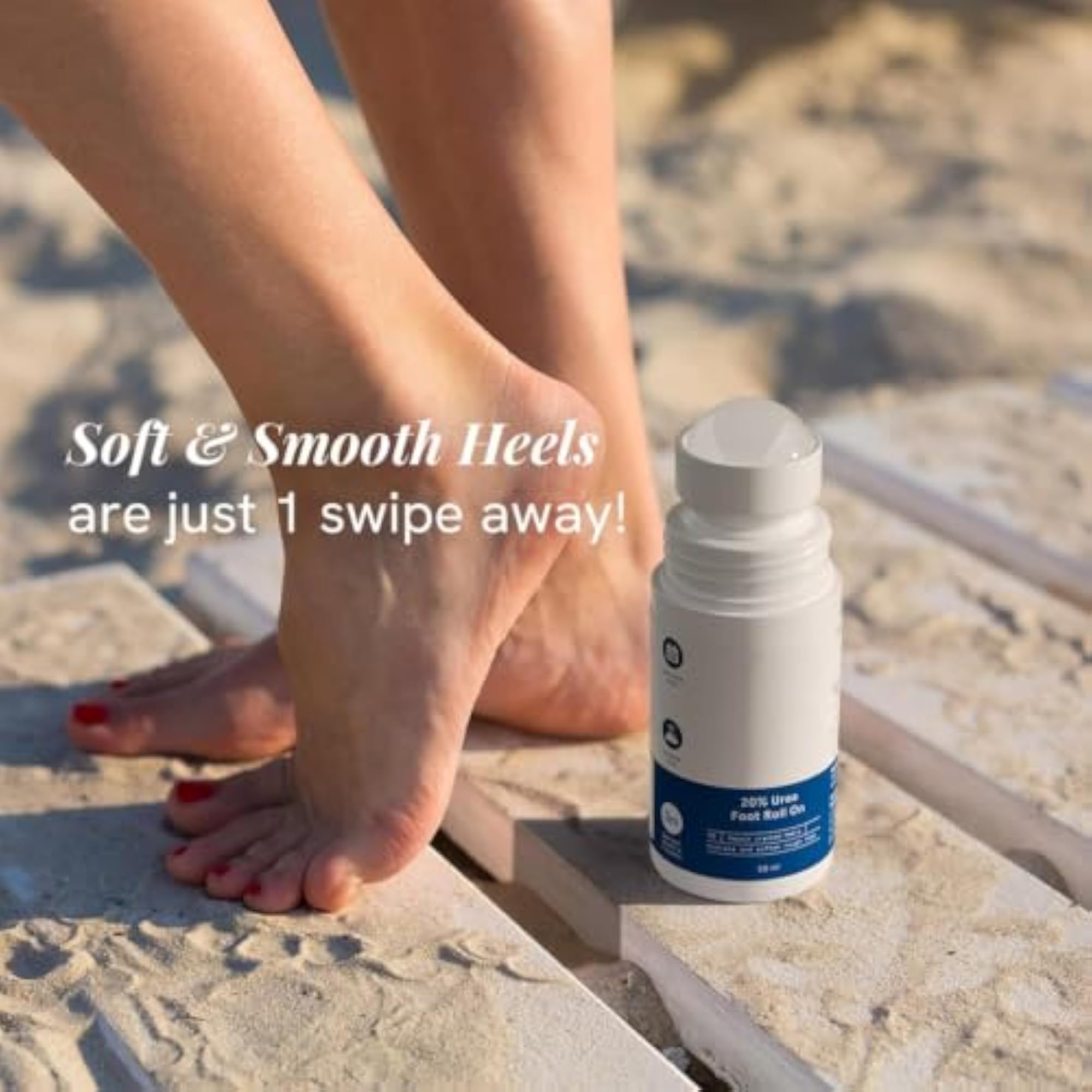 20% Urea Foot Cream Roll On, Dry & Cracked Heel Repair