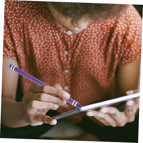 KOMBIUDA 2pcs Stylus Pens for Touch Screens High Sensitivity Precision Tablet Pencils with Smooth Writing Compatible with Apple Devices Lightweight Digital Pens for Drawing and Note-Taking