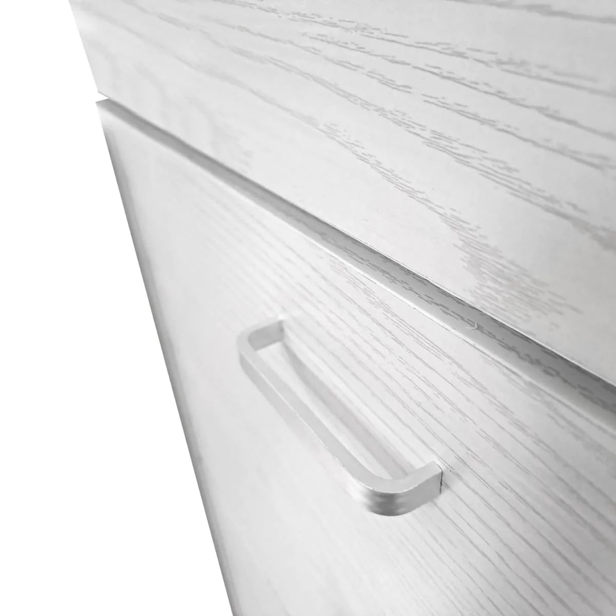 Bissolo Casa Scarpiera Salvaspazio Slim a 5 Ribalte in Rovere Sbiancato 63x24x180 cm, Armadio Scarpiera Alto e Stretto in Laminato, Mobile Ingresso per Casa e Cucina