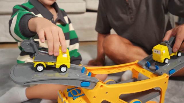 Amazon.com: Vroomix JOVA Extra Large Toy Trucks for Toddlers, 3