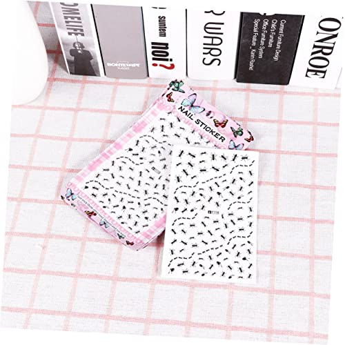 FRCOLOR 4 Folhas De Adesivos De Natividade Para Crianças Adesivos De Unhas Para Crianças Enfeites De